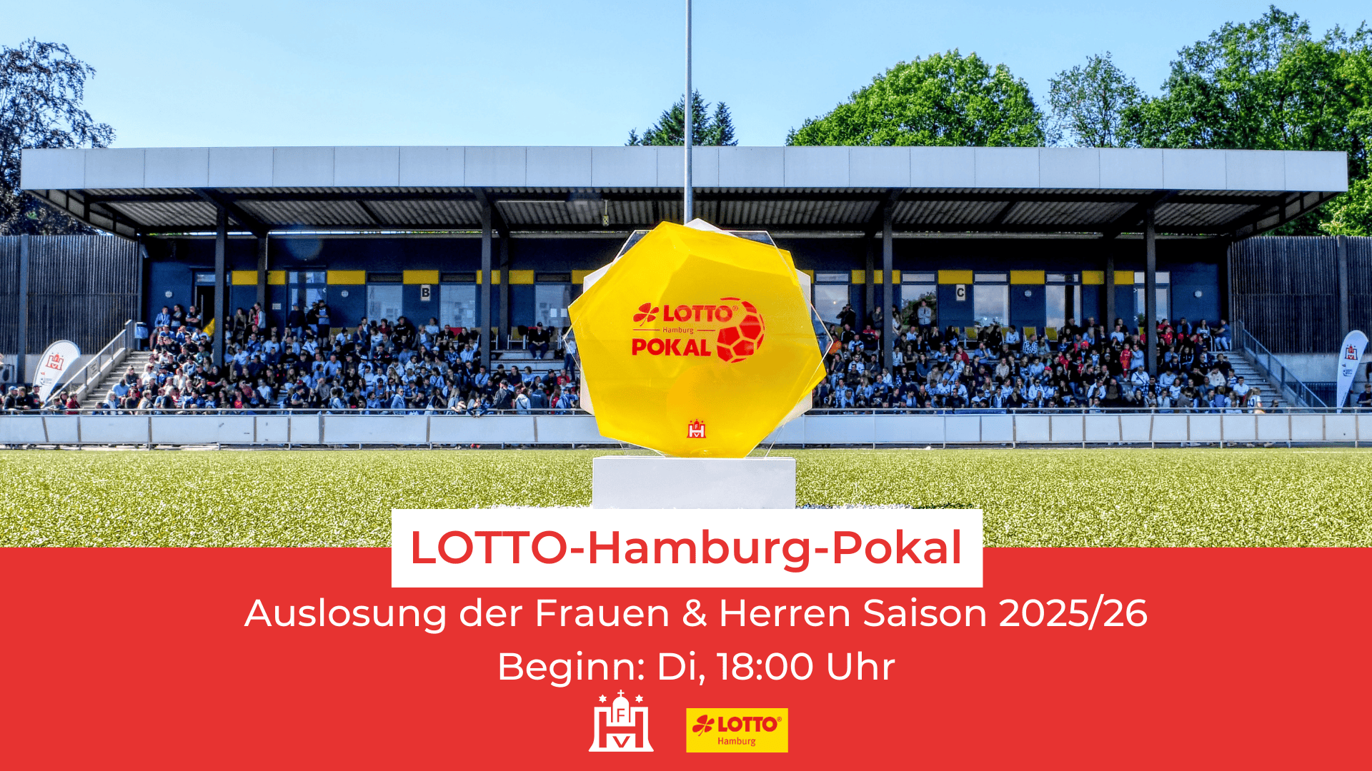 Auslosung der Frauen und Herren LOTTO Hamburg-Pokal 2025/26