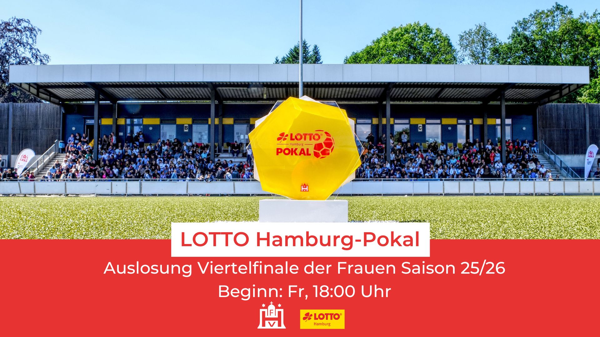 Auslosung LOTTO Hamburg-Pokal Viertelfinale der Frauen