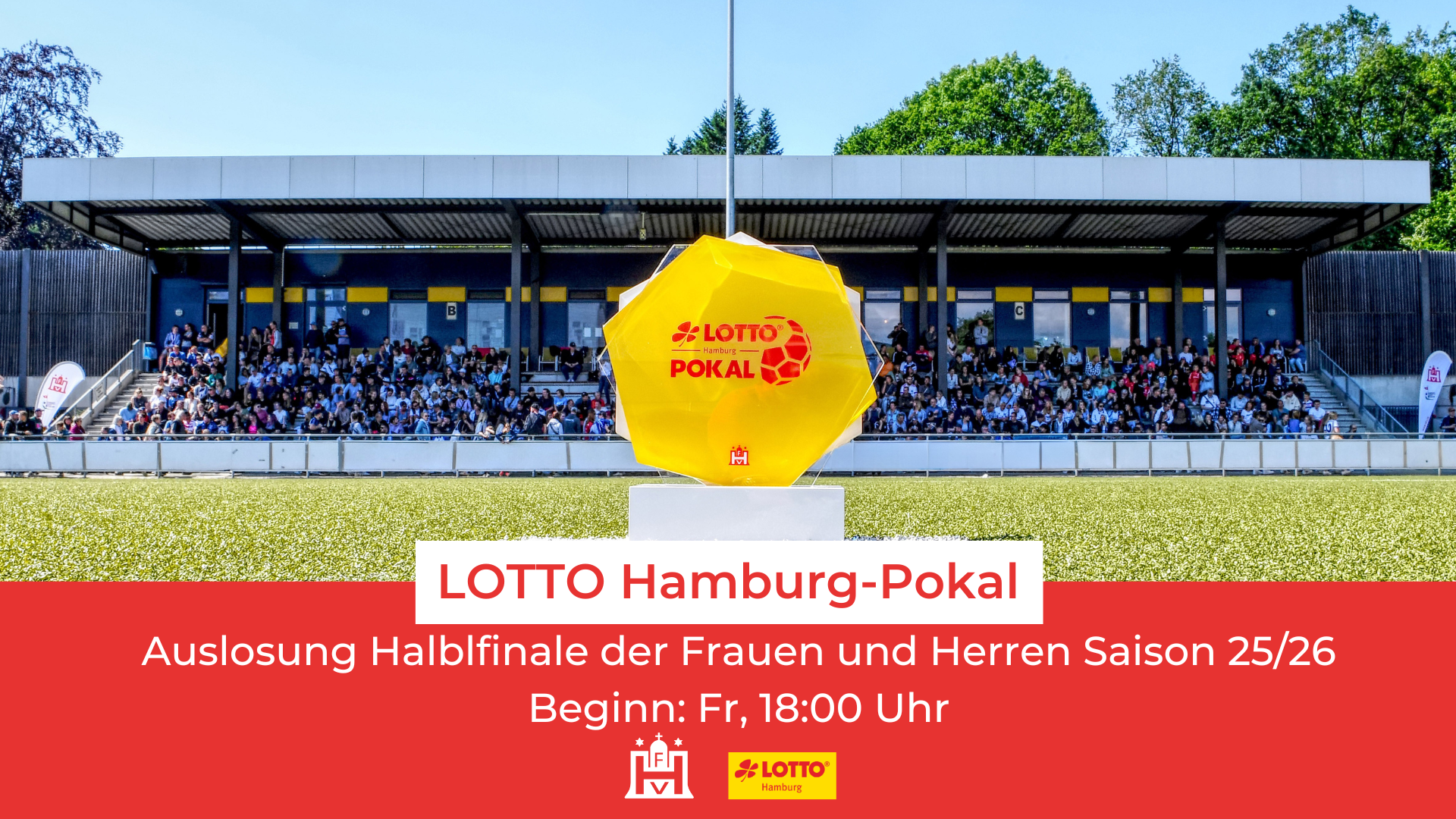 Auslosung LOTTO Hamburg-Pokal Halbfinale der Frauen & Herren