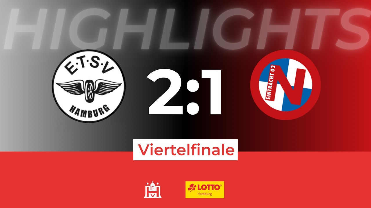 LOTTO Hamburg-Pokal Viertelfinale der Herren ETSV – Eintracht Norderstedt