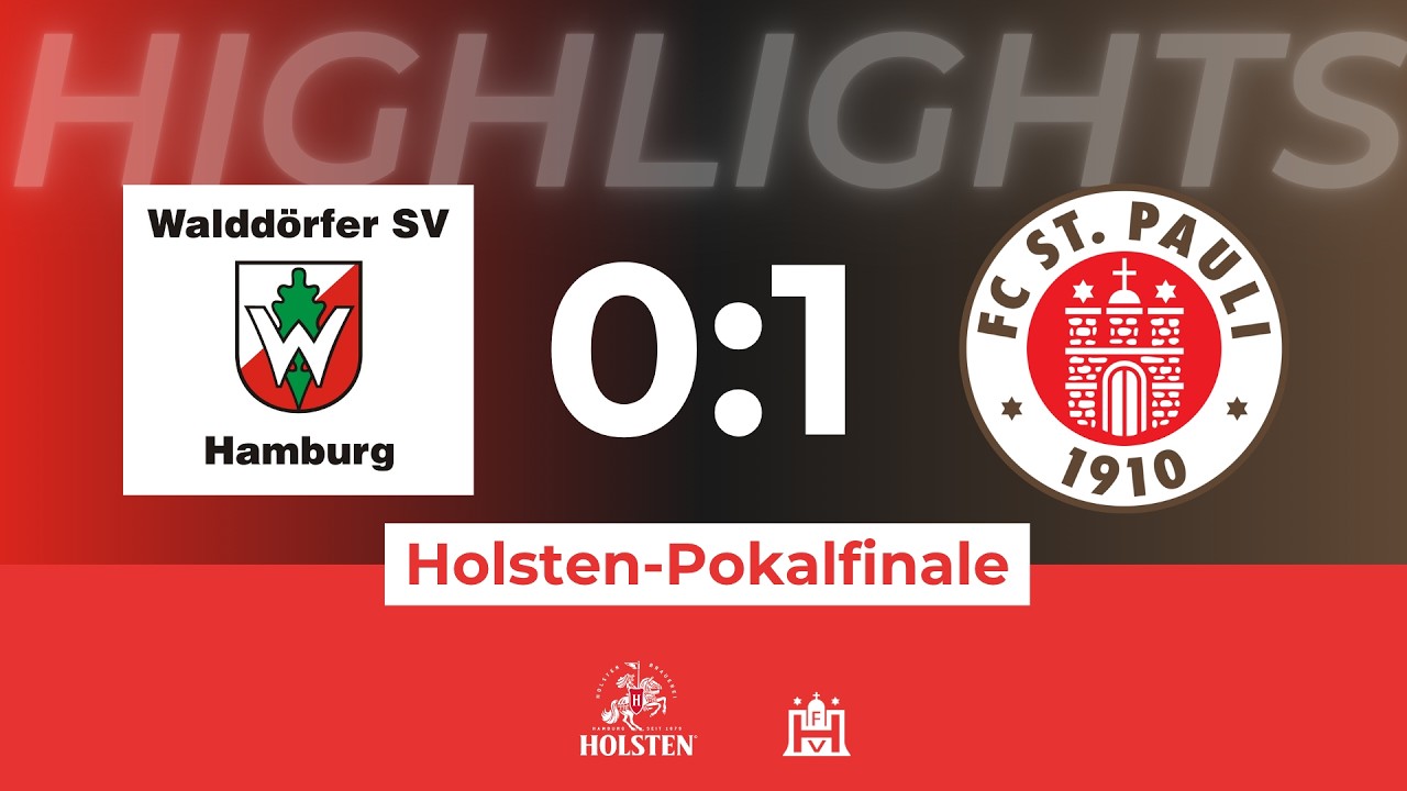HOLSTEN-Pokalfinale Walddörfer SV 2. – FC St. Pauli 3.